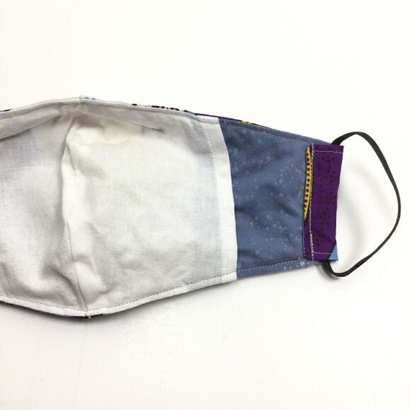 2/$15 - Purple & White African Wax Face Mask, Filti Filter - Picture 5 of 16